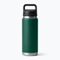 Thermosflasche YETI Rambler Chug 760 ml black forest green 2