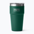 Thermosflasche YETI Rambler Stackable 591 ml black forest green