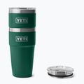 Thermosflasche YETI Rambler Stackable 591 ml black forest green 4