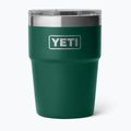 Thermosflasche YETI Rambler Stackable 473 ml black forest green