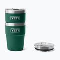 Thermosflasche YETI Rambler Stackable 473 ml black forest green 4