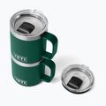 Thermobecher YETI Rambler CL 295 ml black forest green 5