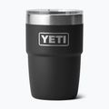 Thermosflasche YETI Rambler Stackable 237 ml black