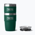 Thermosflasche YETI Rambler Stackable 237 ml black forest green 4