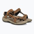 Teva Terra Fi Lite Leder braun Damen Sandalen 4