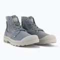 Palladium Pampa HI Grau Flanell Schuhe für Frauen 10