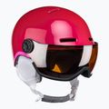 Skihelm Kinder Salomon Grom Visor S2 rosa L399162