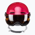 Skihelm Kinder Salomon Grom Visor S2 rosa L399162 2