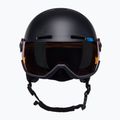 Skihelm Kinder Salomon Grom Visor S2 schwarz L399163 2