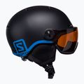 Skihelm Kinder Salomon Grom Visor S2 schwarz L399163 4