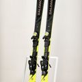 Salomon S/Max 8 XT + M11 GW schwarz/ dreiholz/ sicherheitsgelb Abfahrtsski 12