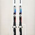 Salomon Addikt + Z12 GW Abfahrtsski weiß/schwarz/pastell neonblau 13
