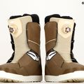 Herren ThirtyTwo Lashed Double Boa Crab Grab '23 braun/braun Snowboardschuhe 7