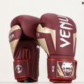 Venum Elite Burgund/Gold Boxhandschuhe 6