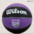 Wilson NBA Team Tribute Sacramento Kings Basketball lila WTB1300XBSAC 5