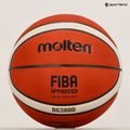Molten Basketball B6G3800 FIBA Orange Größe 6 4