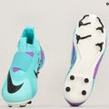 Kinder Fußballschuhe Nike Jr Mercurial Superfly 9 Pro FG hyper türkis/schwarz/weiß/fuchsia Traum 8