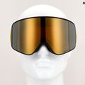 Red Bull SPECT Rush mattschwarz/schwarz/orange/gold mirror Skibrille 4