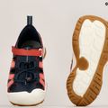 KEEN Knotch Creek Kinder-Trekking-Sandalen navy/stripes 14