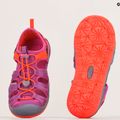 KEEN Moxie lila Wein/Nasturtium Kinder-Trekking-Sandalen 14