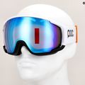 Skibrille POC Zonula Race hydrogen white/black/partly blue 6