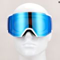 Salomon S/View Skibrille weiß/mittelblau 3