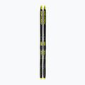 Langlaufski Kinder Fischer Sprint Crown + Tour Step-In schwarz-gelb NP6319V 10