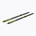 Langlaufski Kinder Fischer Sprint Crown + Tour Step-In schwarz-gelb NP6319V 4