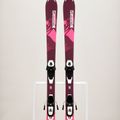 Kinder-Abfahrtsski Salomon Lux Jr M + L6 bordeau/pink 11