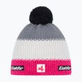 Wintermütze Eisbar Star Pompon SA pink melange/white/grey