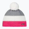 Kinder-Wintermütze Eisbar Star Pompon pink