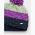 Kinder-Wintermütze Eisbar Star Pompon purple 2
