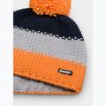 Kinder-Wintermütze Eisbar Star Pompon orange 2