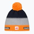 Kinder-Wintermütze Eisbar Stan Pompon SA orange