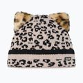 Kinder-Wintermütze Eisbar Stephie beige/leopard print