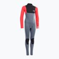 Kinder Schwimm-Neoprenanzug ION Capture 5/4 Back Zip steel blue/red