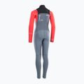 Kinder Schwimm-Neoprenanzug ION Capture 5/4 Front Zip steel blue/red 2