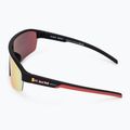 Red Bull Spect Dundee schwarz/braun mit rotem Spiegel Fahrradbrille 4