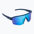 Red Bull Spect Dundee blau/braun mit blauem Spiegel Fahrradbrille