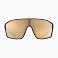 Red Bull Spect Daft glänzend schwarz/rauch mit goldenem Spiegel Fahrradbrille 6