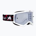 Fahrradbrille Red Bull SPECT Evan shiny white/smoke silver mirror