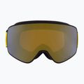 Red Bull SPECT Rush mattschwarz/schwarz/orange/gold mirror Skibrille 2