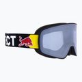 Red Bull SPECT Rush S1 mattschwarz/schwarz/rauch/silberne Spiegel-Skibrille