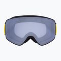 Red Bull SPECT Rush S1 mattschwarz/schwarz/rauch/silberne Spiegel-Skibrille 2