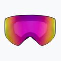 Red Bull SPECT Jam S2 Skibrille + Ersatzglas S2 mattschwarz/violett/burgund spiegelnd/trüber Schnee 2