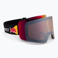Skibrille Red Bull SPECT Line black/brown with red mirror/cloudy snow