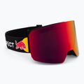 Skibrille Red Bull SPECT Line black/brown with red mirror/cloudy snow 2