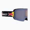 Skibrille Red Bull SPECT Line black/brown with red mirror/cloudy snow 7