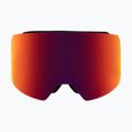 Skibrille Red Bull SPECT Line black/brown with red mirror/cloudy snow 8