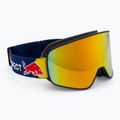 Skibrille Red Bull SPECT Rush blue/red snow - orange with red mirror